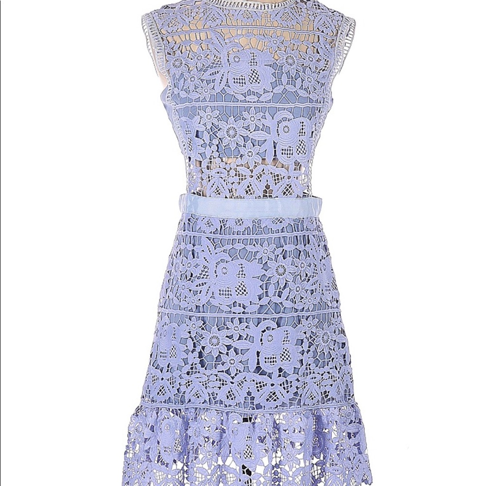 Goodnight Macaroon Purple Cocktail Dress US small